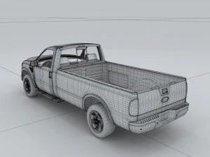 transportation trucks d1269 3D Model