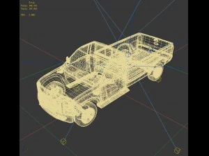 transportation trucks d1269 3D Model