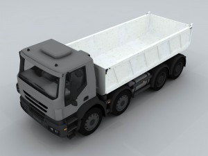 transportation trucks d1297 3D Model