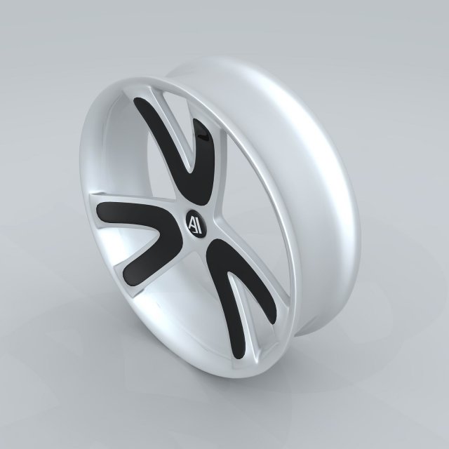 transportation vehicles wheel hub 23191 3D Model .c4d .max .obj .3ds .fbx .stl .blend