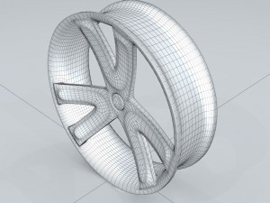 transportation vehicles wheel hub 23191 3D Model
