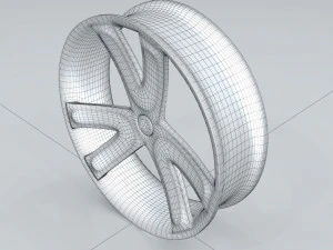 transportation vehicles wheel hub 23191 3D Model