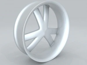 transportation vehicles wheel hub 23191 3D Model