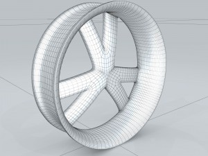 transportation vehicles wheel hub 23191 3D Model