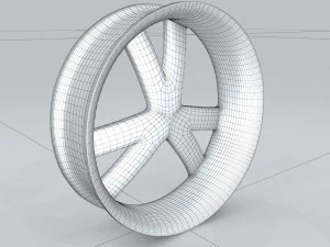 transportation vehicles wheel hub 23191 3D Model