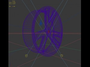 transportation vehicles wheel hub 23191 3D Model