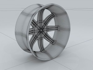 transportation vehicles wheel hub 77326 3D Модель