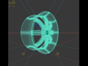 transportation vehicles wheel hub 77326 3D Модель