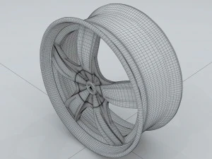 transportation vehicles wheel hub 77328 3D Model