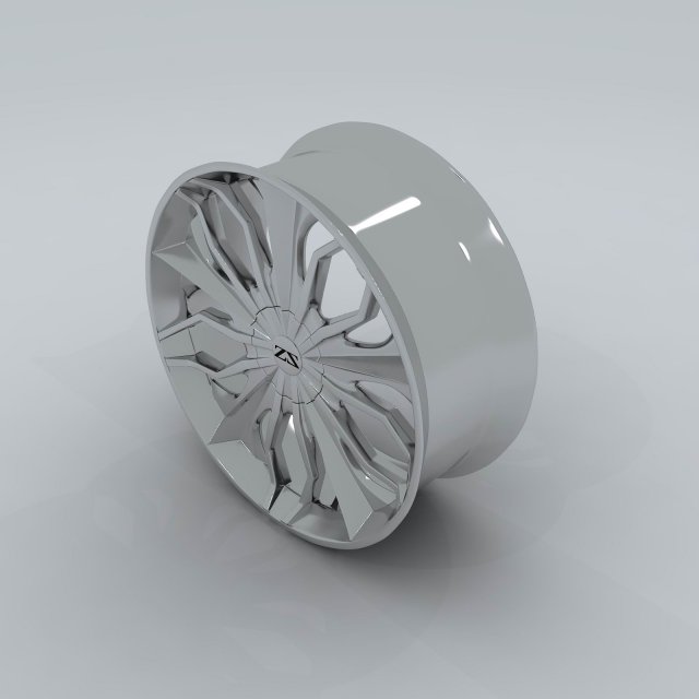 transportation vehicles wheel hub 77329 3D Model .c4d .max .obj .3ds .fbx .stl .blend 
