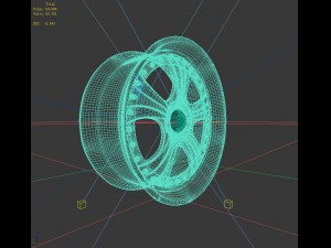 transportation vehicles wheel hub 77330 Modello 3D