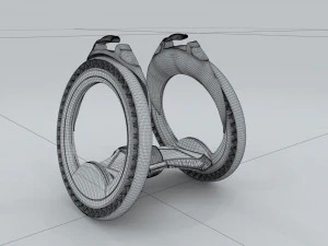 two-wheeled vehicles 17713 3D Model