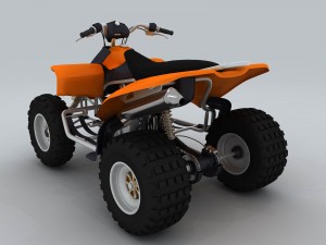 vehicle - all terrain atv 3D मॉडल