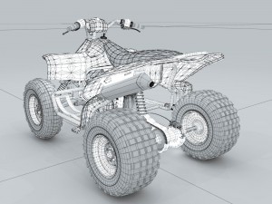 vehicle - all terrain atv 3D मॉडल