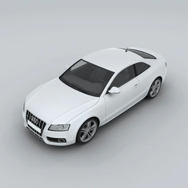 vehicle - audi car 3D Model .c4d .max .obj .3ds .fbx .stl .blend 