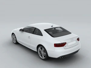 vehicle - audi car 3D Model