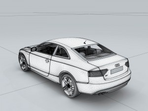 vehicle - audi car Modelo 3D