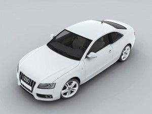 vehicle - audi car 03 3D Model