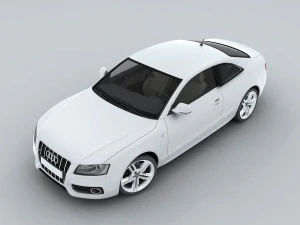 vehicle - audi car 03 3D Model