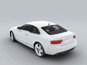 vehicle - audi car 03 3D Model