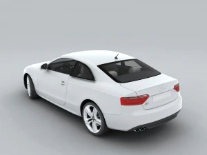 vehicle - audi car 03 3D Model