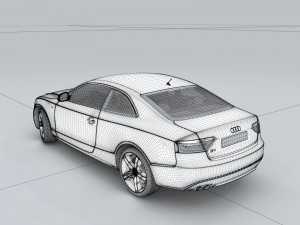 vehicle - audi car 03 3D Model