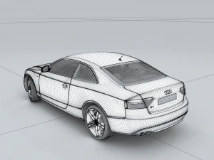 vehicle - audi car 03 3D Model