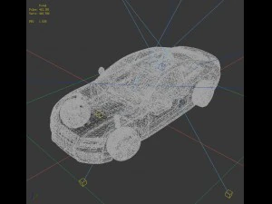 vehicle - audi car 03 3D Model