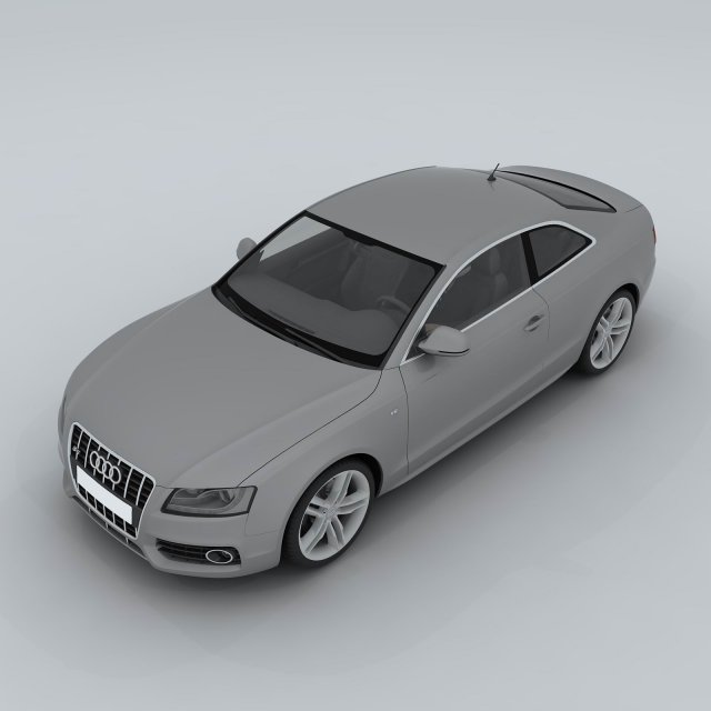 vehicle - audi car 06 3D 모델 .c4d .max .obj .3ds .fbx .stl .blend 