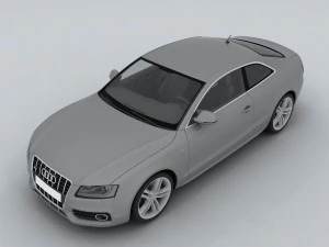 vehicle - audi car 06 3D Model