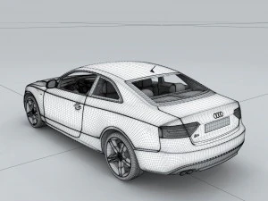 vehicle - audi car 06 3D Model