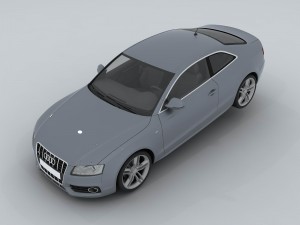 vehicle - audi car 08 3D Model