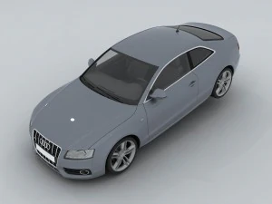 차량 - 아우디 자동차 08 3D 모델