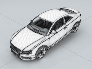 vehicle - audi car 08 3Dモデル
