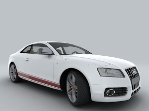 vehicle - audi car 09 3D 모델