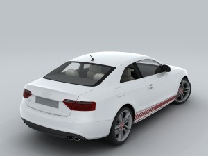 vehicle - audi car 09 3D Model
