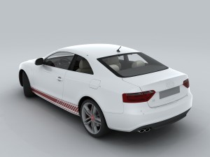 vehicle - audi car 09 3D Model