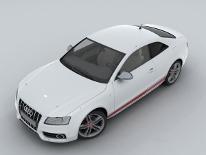 vehicle - audi car 09 3D Model