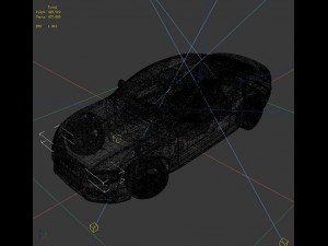 vehicle - audi car 09 3D Model