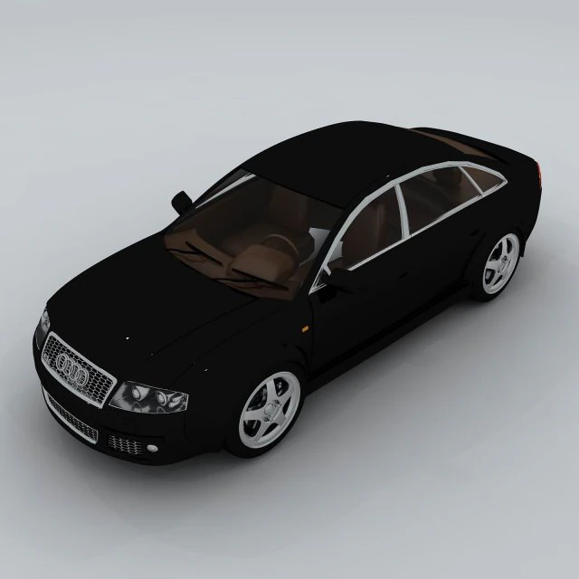 vehicle - audi car 11 3D Model .c4d .max .obj .3ds .fbx .stl .blend