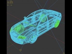 vehicle - audi car 11 Modelo 3D