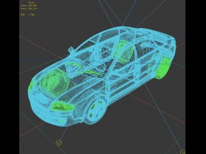 vehicle - audi car 11 3D Model