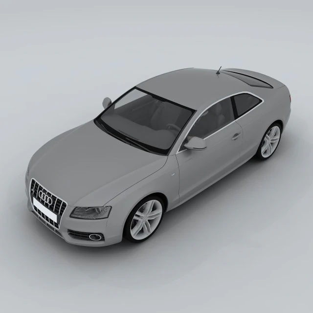 vehicle - audi car 10 3D Model .c4d .max .obj .3ds .fbx .stl .blend