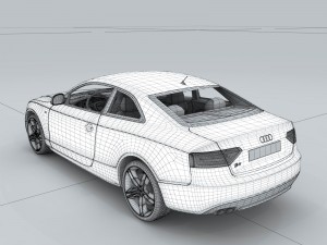 vehicle - audi car 10 Modèle 3D