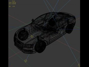 vehicle - audi car 10 3D Model