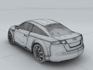 vehicle - audi car 13 Modèle 3D