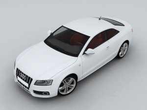 vehicle - audi car 14 3D Модель