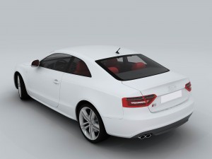 vehicle - audi car 14 3D Model