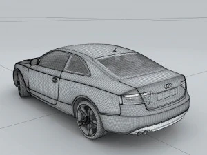 vehicle - audi car 14 3D Model