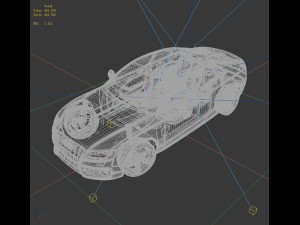 vehicle - audi car 14 3D Model